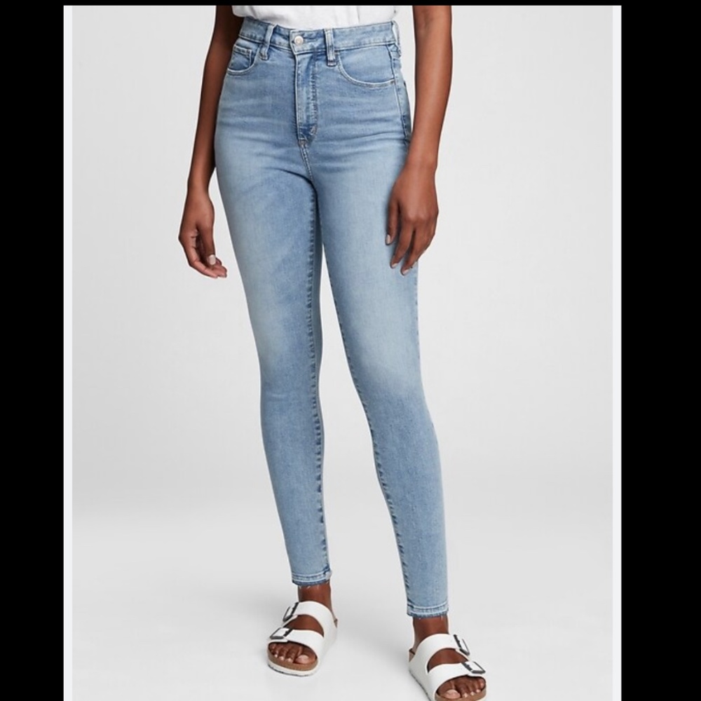 Gap Sky high rise universal jegging 27 Tall